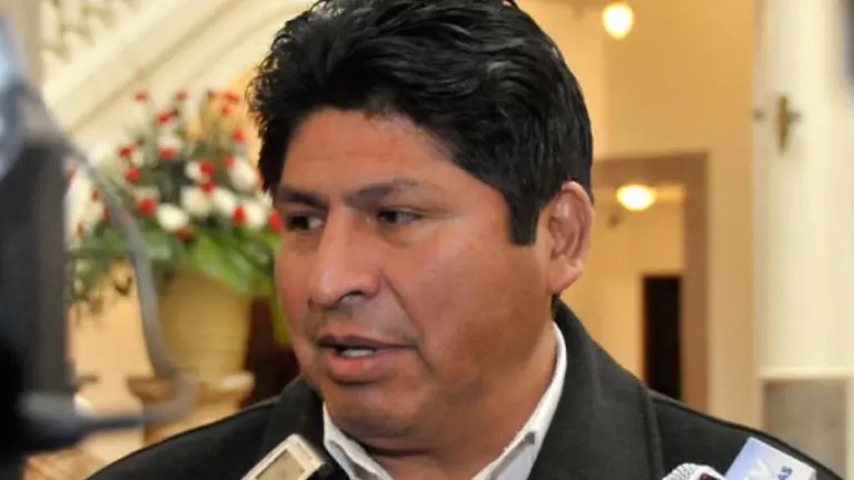 El viceministro de Defensa Civil Juan Carlos Calvimontes.
