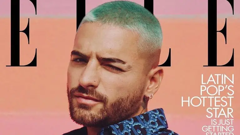 Maluma en la portada de ELLE. ELLE