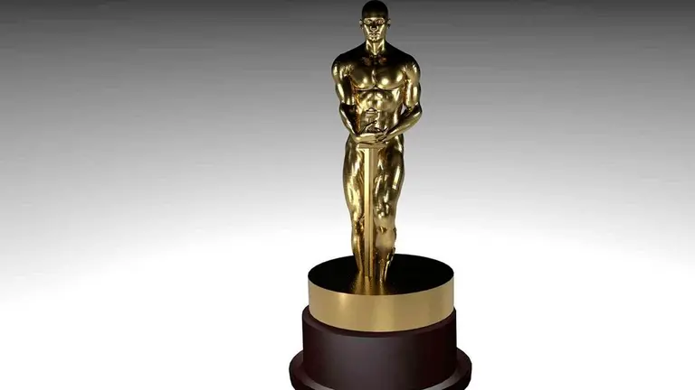 Imagen de una estatuilla de los premios Oscar otorgados por la academ&iacute;a. EFE