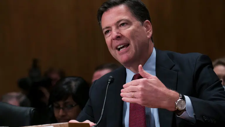 El exidirector del FBI James Comey. EFE
