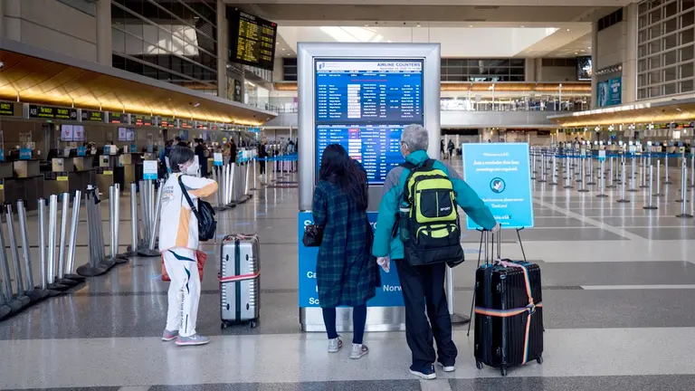 Vista de un aeropuerto en Estados Unidos. EFE