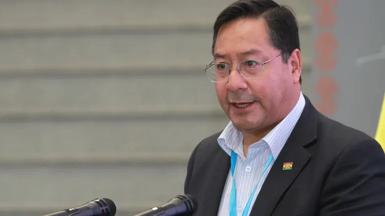 Luis Arce Catacora, presidente de Bolivia. ABI