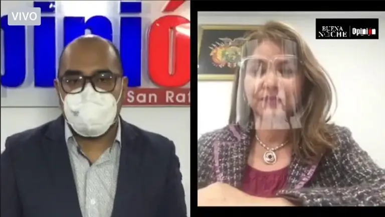 La fiscal departamental Nuria Gonzales en Buena Noche de OPINI&Oacute;N.