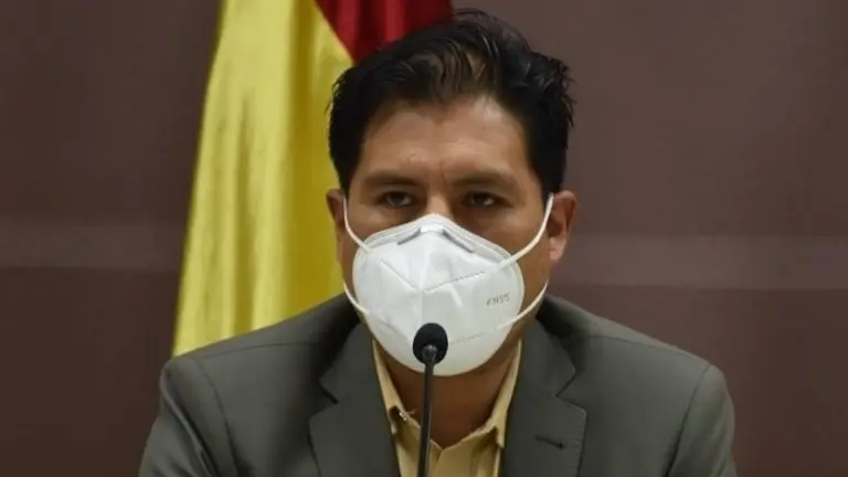El Ministro de Salud, Jeyson Auza Pinto. ARCHIVO