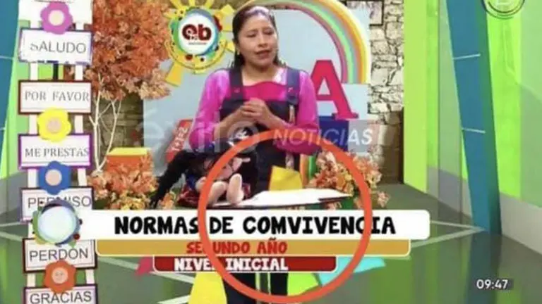 Captura de Educa Bolivia de BTV publicado en &eacute;xito noticias.