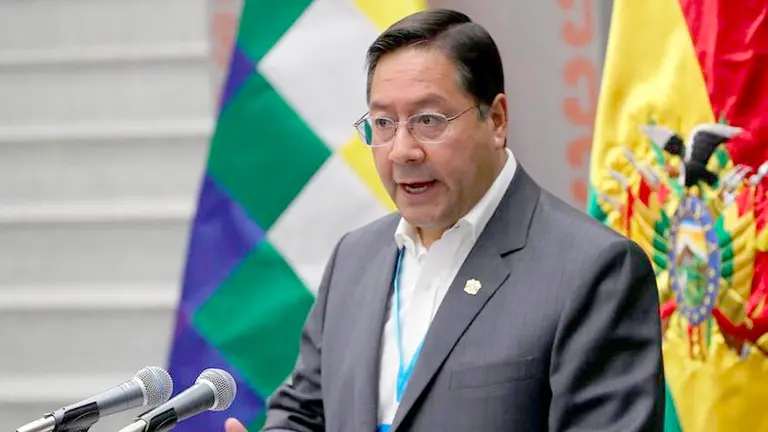 El presidente de Bolivia, Luis Arce. EFE
