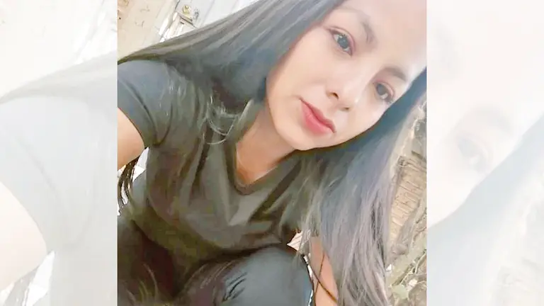Karina Pérez, la joven que fue atropellada cuando seguía a sus asaltantes. Cortesía