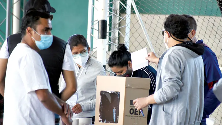 La jornada de votación en las Elecciones Generales de octubre 2020. DICO SOLÍS