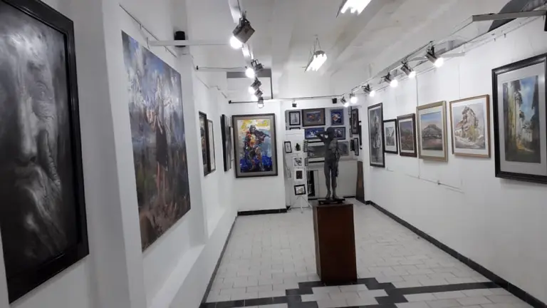 Imagen de la galeria de arte "Walter Terrazas". Cortes&iacute;a de la Asociaci&oacute;n Boliviana de Artistas Pl&aacute;sticos