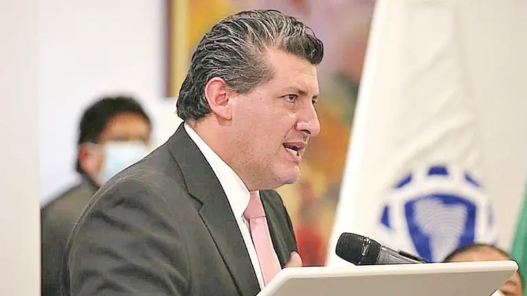 Adrián Monje, dirigente de la FBF. ARCHIVO
