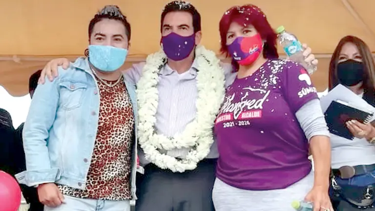 Rayza Torriani, líder de las mujeres trans.    Gentileza Rayza Torriani