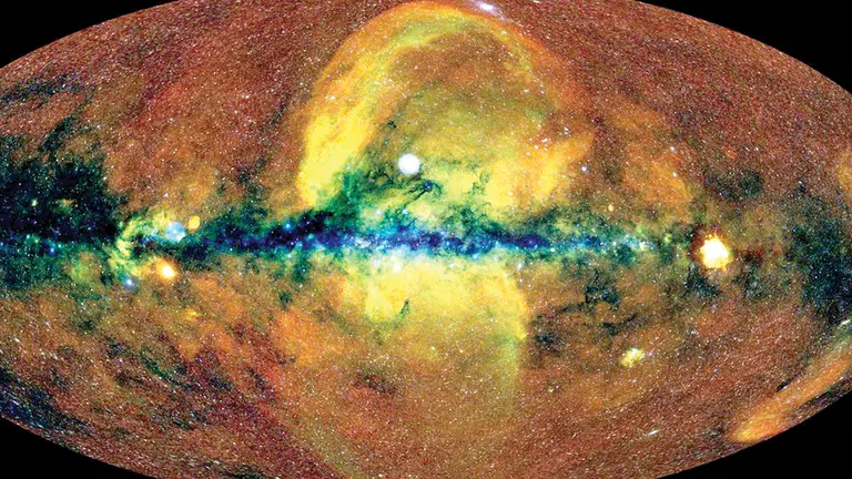 El&nbsp;mapa más completo del Universo&nbsp;a partir del rastreo del firmamento con rayos X.   eROSITA