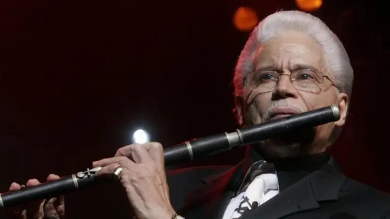 El legendario Johnny Pacheco, "El Padrino de la salsa". EL NACIONAL