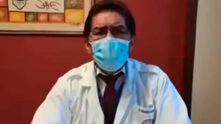 Fernando Romero, secretario ejecutivo del Sindicato de Ramas M&eacute;dicas (Sirmes) de La Paz. Foto: Urgente.bo