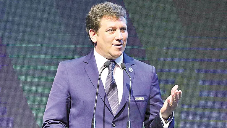 Alejandro Domínguez, titular de la Conmebol. EFE