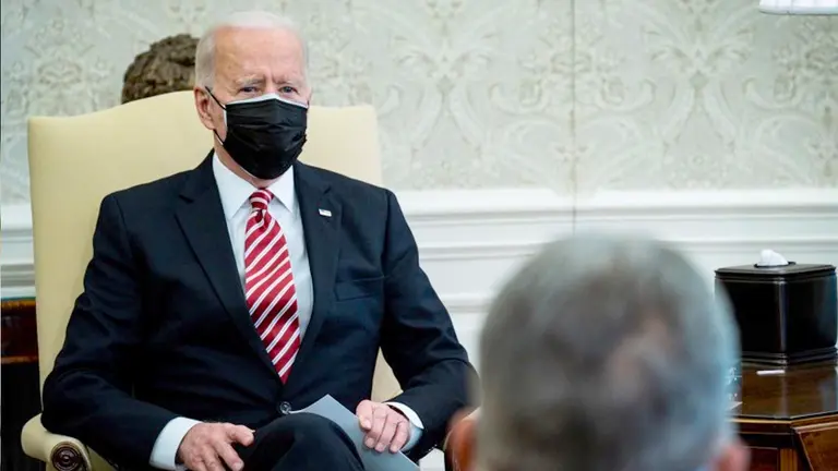 En la imagen el presidente estadounidense, Joe Biden. EFE