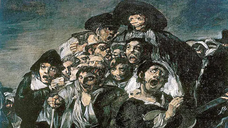 La obra &lsquo;La romería de San Isidro&rsquo;. Francisco de Goya