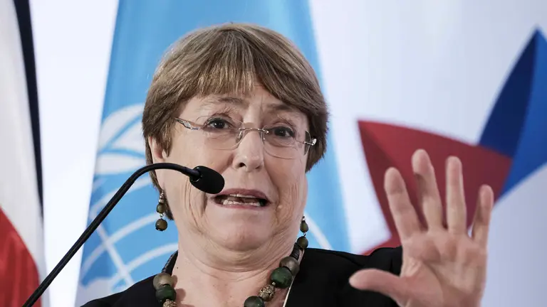 Alta comisionada por los Derechos Humanos, Michelle Bachelet. EFE