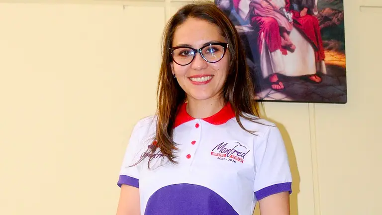 La candidata a primera concejala por Súmate Marilyn Rivera. NOÉ PORTUGAL