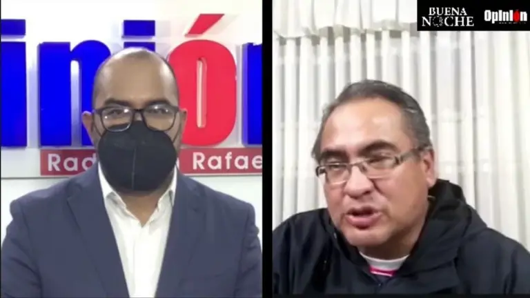El dirigente del Sirmes y past presidente del Colegio de M&eacute;dicos, Rolando Herrera en Buena Noche.