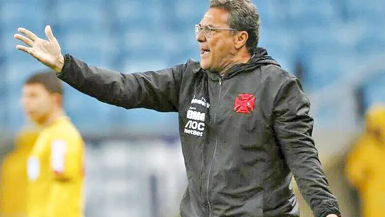 El entrenador Luxemburgo en Vasco da Gama. VASCONOTICIAS