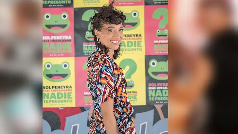 La cantante, instrumentista y compositora argentina  Sol Pereyra.  MAXI SAPINO   