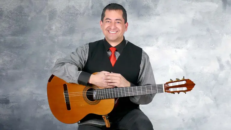El guitarrista y compositor Marcos Puña.             FUENTE- CORTESÍA