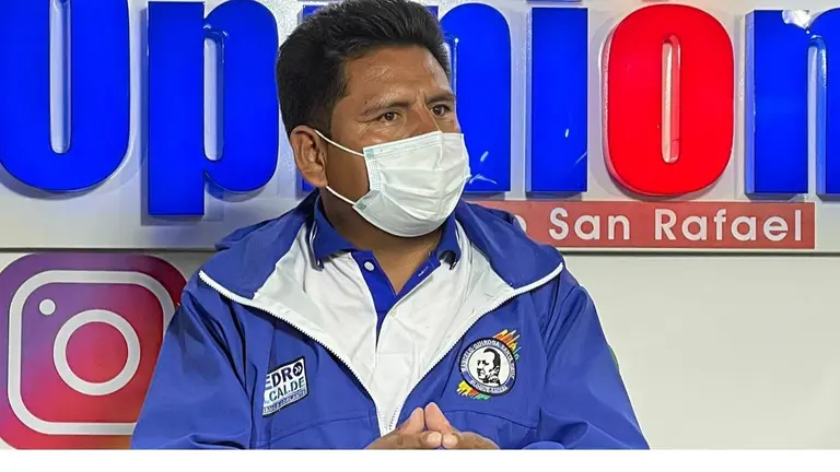 Pedro Guti&eacute;rrez, alcalde de Sacaba. Foto Archivo