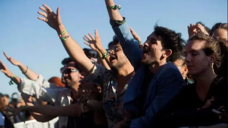 Asistentes a un concierto del Primavera Sound Barcelona. EFE