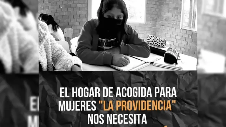 Ilustraci&oacute;n de la campa&ntilde;a para ayudar al centro La Providencia. Impacta Bolivia