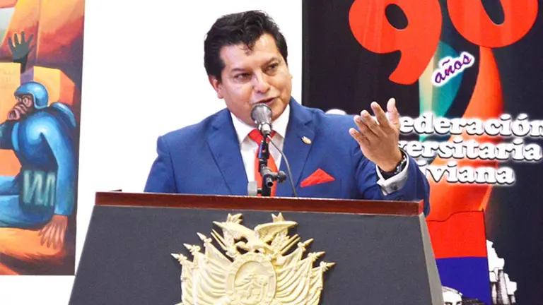 Mendoza fue presidente de la Confederaci&oacute;n Universitaria. Foto: CUB