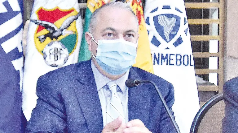 Fernando Costa, presidente de la FBF.  ARCHIVO