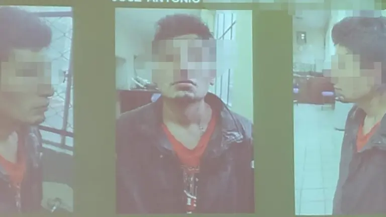 Fotografía del presunto autor del asesinato socializada por la Policía. FELCC-Éxito Noticias