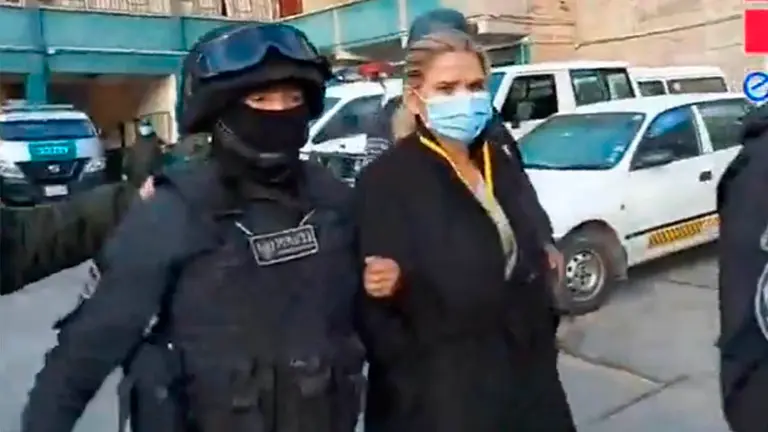 La exmandataria Jeanine &Aacute;&ntilde;ez. ERBOL