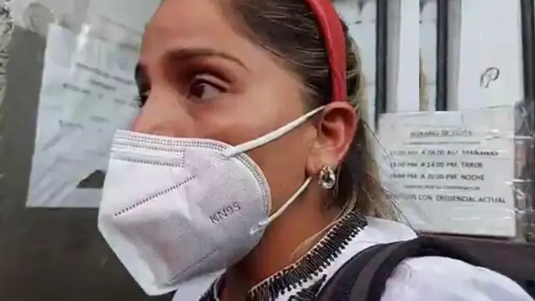 Carolina Ribera, hija de la expresidenta Jeanine &Aacute;&ntilde;ez. ERBOL