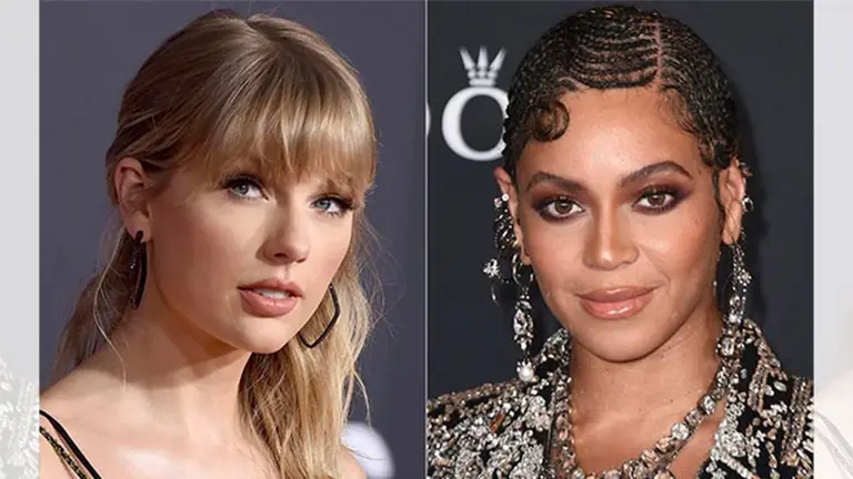 Taylor Swift y Beyonce, nominadas a los premios Grammys.