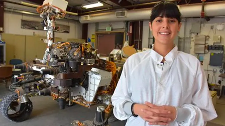 La colombiana Diana Trujillo, jefe de vuelo de la NASA. EFE