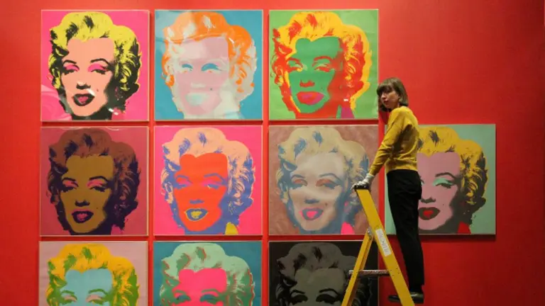 Obras de Warhol, Freud y Banksy a subasta en Christie's hasta final de mes. EFE