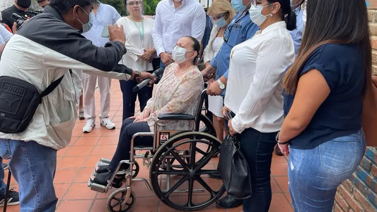 La exministra de Salud, Eidy Roca.