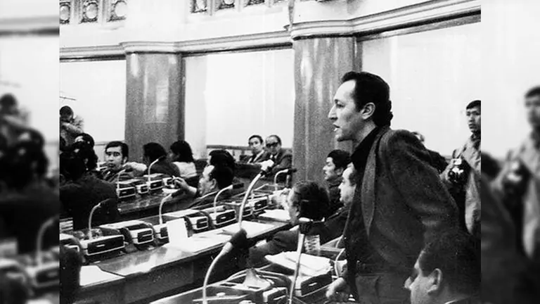 El diputado del Partido Socialista 1 inici&oacute; un juicio de responsabilidades a Hugo Banzer. Foto: Familia Quiroga Santa Cruz
