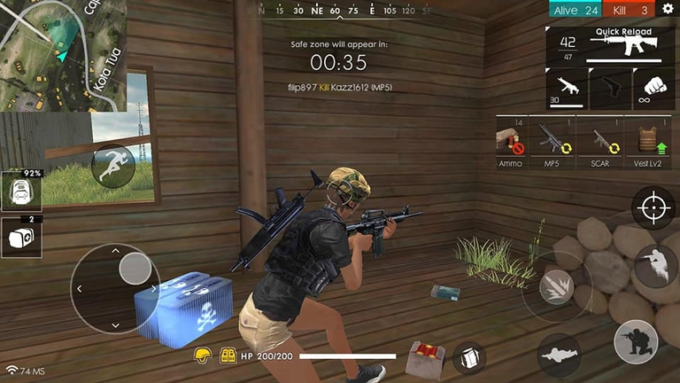 Imagen referencial al juego Free Fire.