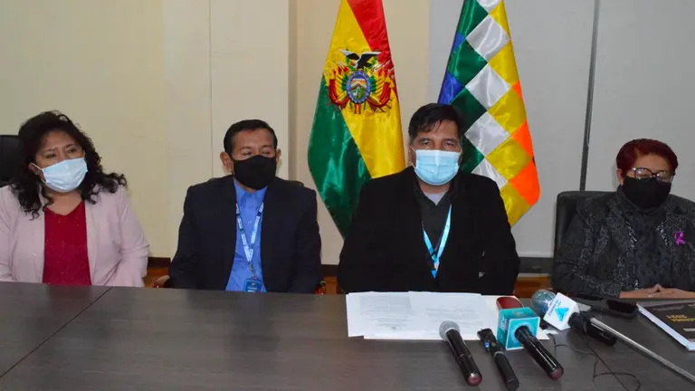 El Ministro de Educación, Adrián Quelca Tarqui. URGENTE.BO