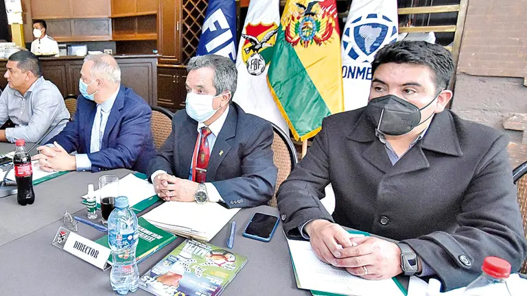 Integrantes del Comité Ejecutivo de la FBF. APG