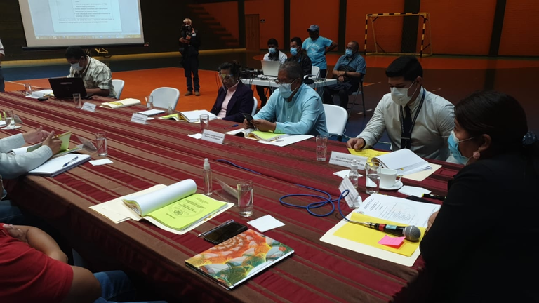 Reuni&oacute;n de alcaldes del Consejo Metropolitano Kanata. GADC