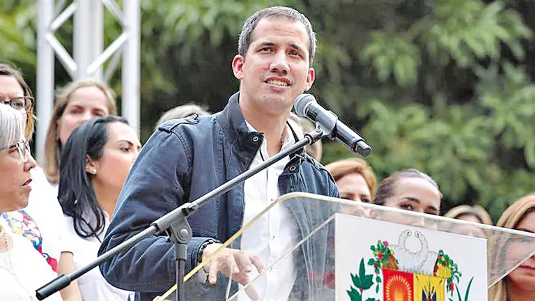 El líder opositor venezolano Juan Guaidó. EFE
