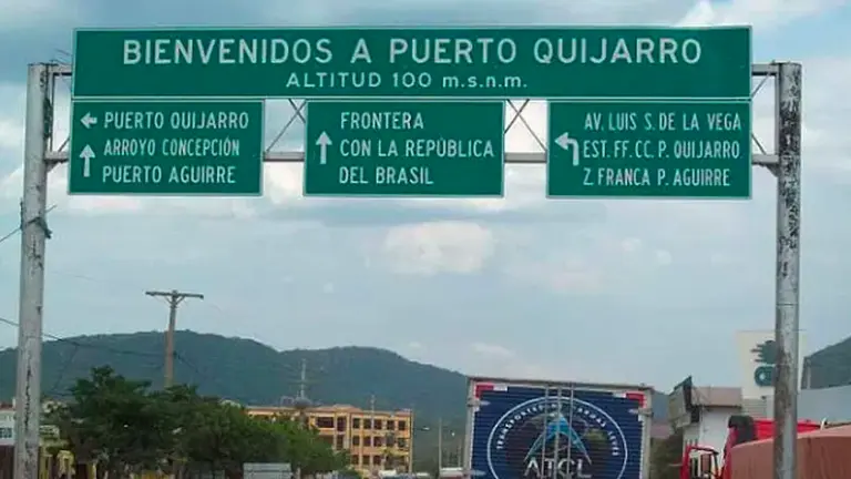 Foto referencial, ingreso a Puerto Guijarro. WORDPRESS