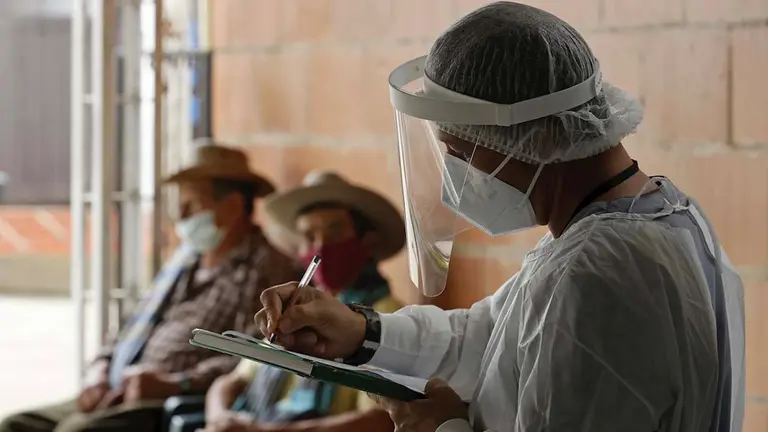 Casos de coronavirus en Colombia. EFE