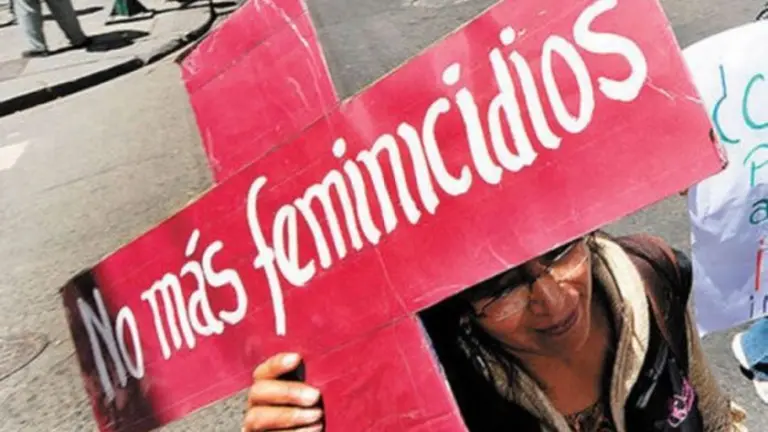 Ciudadanos protestan contra los feminicidios./ APG