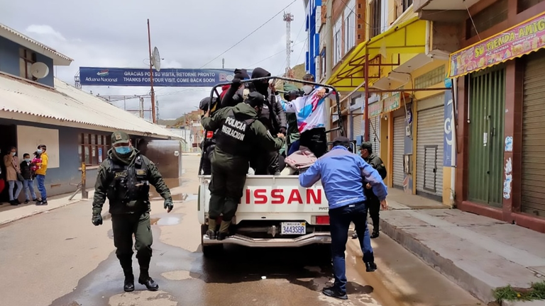 Detenci&oacute;n de ciudadanos haitianos en Pando. URGENTE