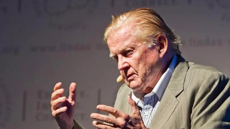 El nobel de Econom&iacute;a Robert Mundell. ElEconomistaAm&eacute;rica